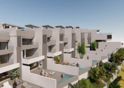 Conjunto de 11 viviendas adosadas en Torrox