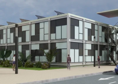 Conjunto residencial modular México